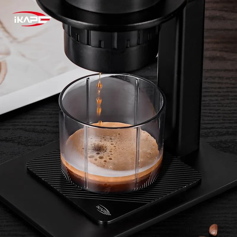 Bærbar manuel kaffemaskine til kapsler & ground coffee