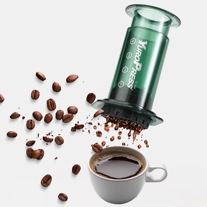 Bærbar espresso kaffemaskine fransk presse